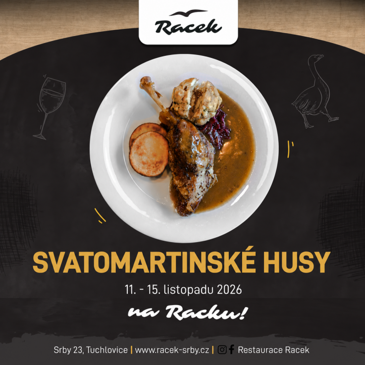 Svatomartinské husy na Racku